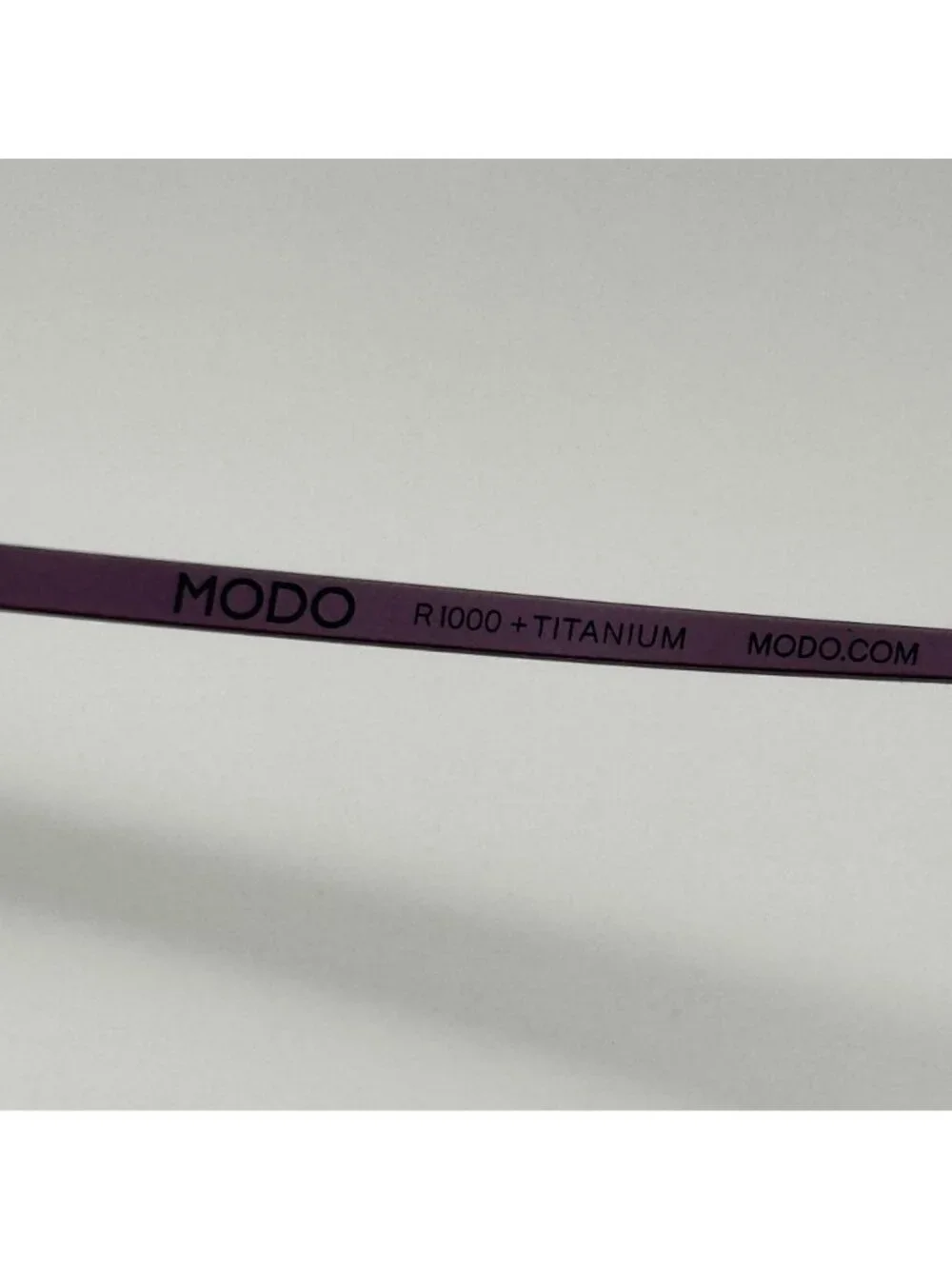 Modo Eyeglasses Eye Glasses Frames 7015 Purple Titanium 51-15-140